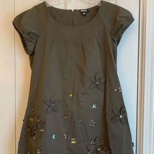 Donna Karen runway sequined dress